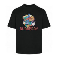 Burberry Short Round Collar T-shirt XS-L (5)