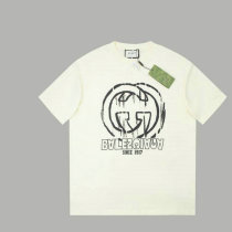 Gucci Short Round Collar T-shirt XS-L (105)