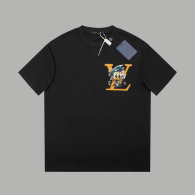 LV Short Round Collar T-shirt XS-L (111)