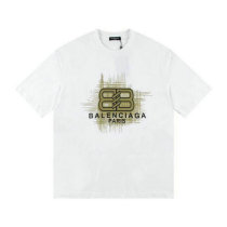 Balenciaga Short Round Collar T-shirt S-XL (59)