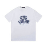 LV Short Round Collar T-shirt XS-L (173)