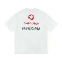 Balenciaga Short Round Collar T-shirt S-XL (101)