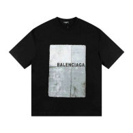 Balenciaga Short Round Collar T-shirt S-XL (73)