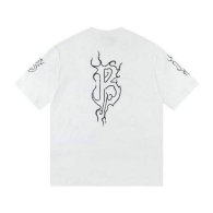 Balenciaga Short Round Collar T-shirt S-XL (100)