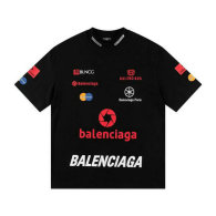 Balenciaga Short Round Collar T-shirt S-XL (63)