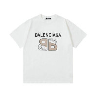 Balenciaga Short Round Collar T-shirt S-XL (156)
