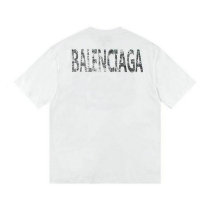 Balenciaga Short Round Collar T-shirt S-XL (109)