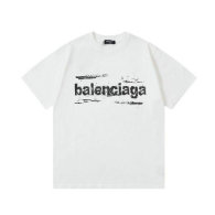 Balenciaga Short Round Collar T-shirt S-XL (169)
