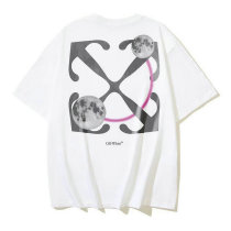 OFF-WHITE short round collar T-shirt S-XL (189)