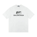 Balenciaga Short Round Collar T-shirt S-XL (62)