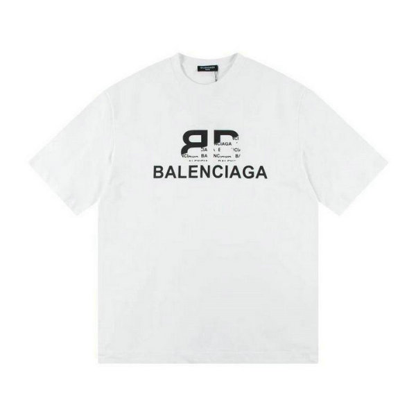 Balenciaga Short Round Collar T-shirt S-XL (62)