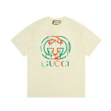Gucci Short Round Collar T-shirt XS-L (7)