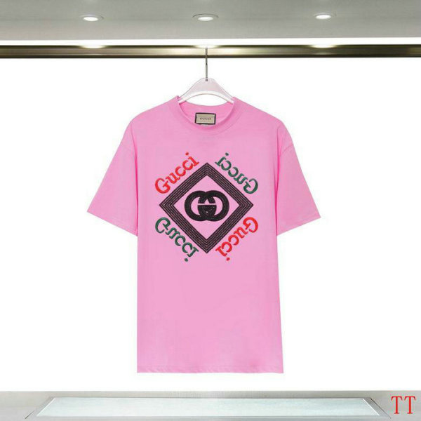 Gucci Short Round Collar T-shirt S-XXL (7)