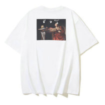 OFF-WHITE short round collar T-shirt S-XL (190)