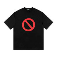 Balenciaga Short Round Collar T-shirt S-XL (102)