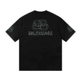 Balenciaga Short Round Collar T-shirt S-XL (42)