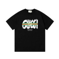 Gucci Short Round Collar T-shirt S-XL (38)