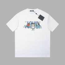 LV Short Round Collar T-shirt XS-L (76)