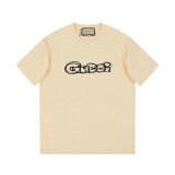 Gucci Short Round Collar T-shirt XS-L (98)