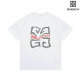 Givenchy Short Round Collar T-shirt S-XL (35)