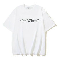 OFF-WHITE short round collar T-shirt S-XL (176)