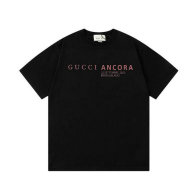Gucci Short Round Collar T-shirt S-XL (46)