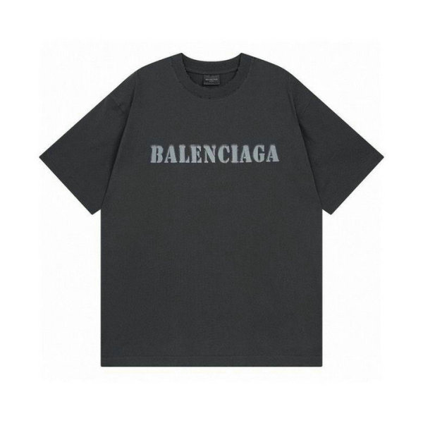 Balenciaga Short Round Collar T-shirt XS-L (11)