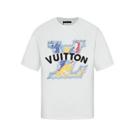 LV Short Round Collar T-shirt XS-L (88)