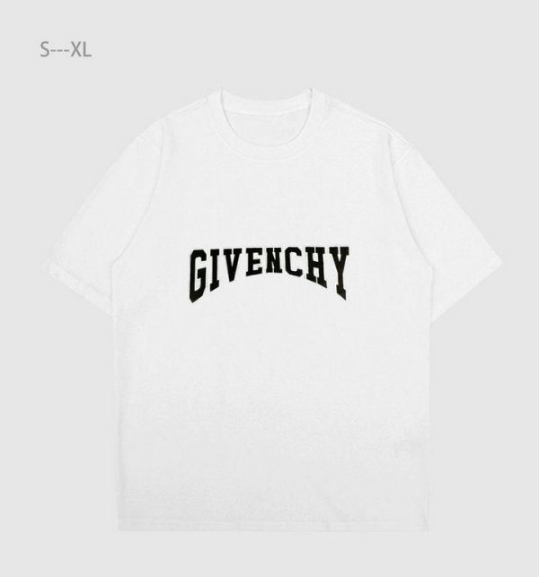 Givenchy Short Round Collar T-shirt S-XL (3)