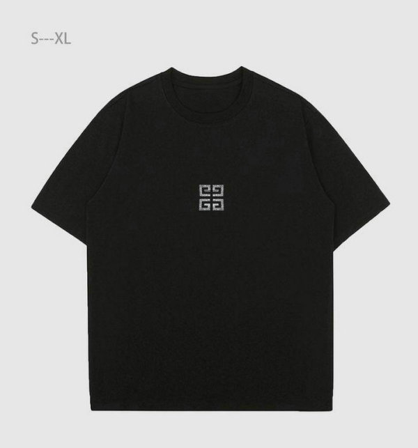 Givenchy Short Round Collar T-shirt S-XL (4)