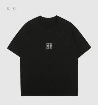 Givenchy Short Round Collar T-shirt S-XL (4)