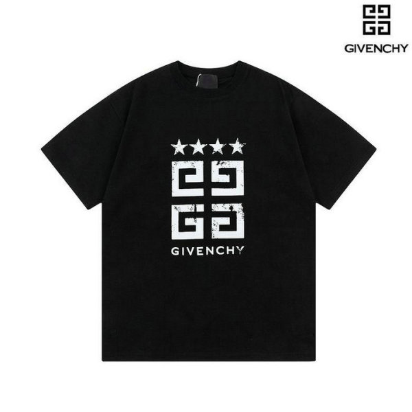 Givenchy Short Round Collar T-shirt S-XL (51)