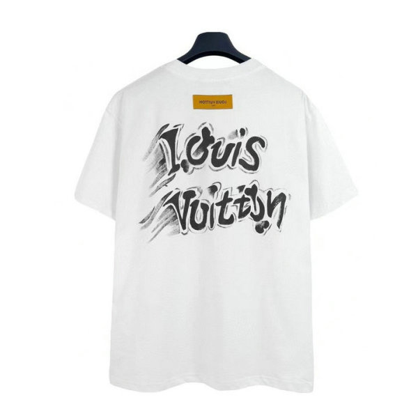 LV Short Round Collar T-shirt XS-L (156)