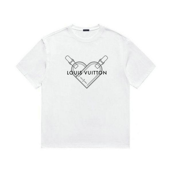 LV Short Round Collar T-shirt XS-L (106)