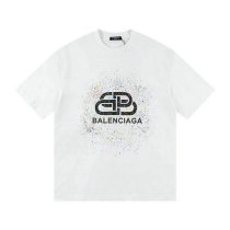 Balenciaga Short Round Collar T-shirt S-XL (39)