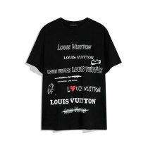 LV Short Round Collar T-shirt S-XL (7)
