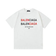 Balenciaga Short Round Collar T-shirt S-XL (162)