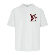 LV Short Round Collar T-shirt XS-L (128)