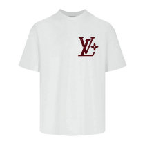 LV Short Round Collar T-shirt XS-L (128)