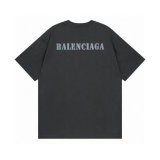 Balenciaga Short Round Collar T-shirt XS-L (5)