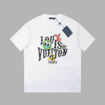 LV Short Round Collar T-shirt XS-L (42)