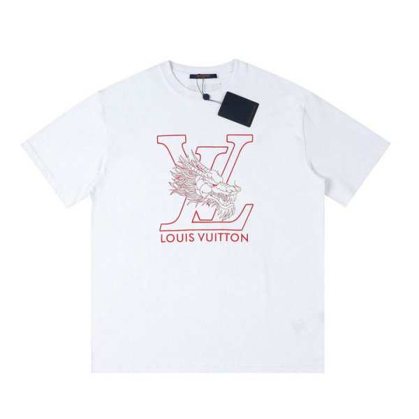 LV Short Round Collar T-shirt XS-L (146)