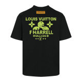 LV Short Round Collar T-shirt XS-L (151)