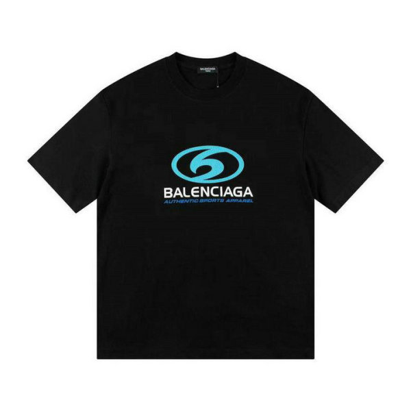 Balenciaga Short Round Collar T-shirt S-XL (26)