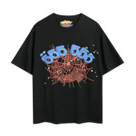 Sp5der Short Round Collar T-shirt S-XL (6)