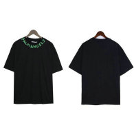 Palm Angels Short Round Collar T-shirt S-XL (23)