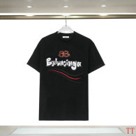 Balenciaga Short Round Collar T-shirt S-XXL (19)