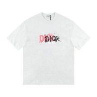 Dior Short Round Collar T-shirt S-XL (13)