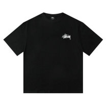 Stussy Short Round Collar T-shirt S-XL (6)