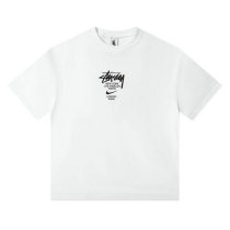 Stussy Short Round Collar T-shirt S-XL (5)